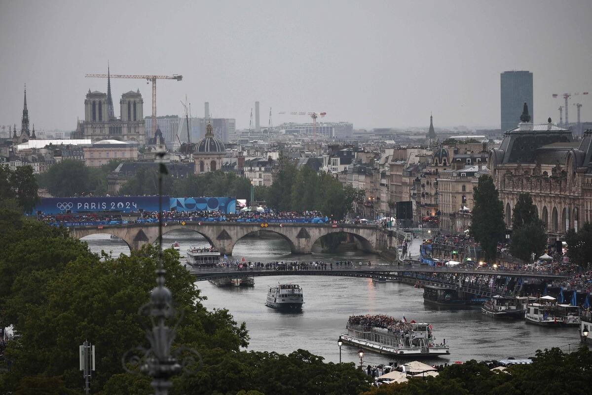 Sean is still in action: Sunday’s Olympic triathlon training was canceled due to pollution