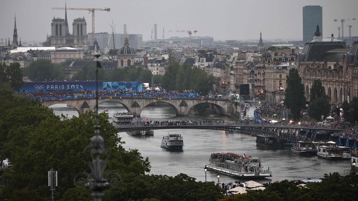 The Seine is still behaving well: Olympic triathlon training cancelled on Sunday due to pollution The Seine is still behaving well: Olympic triathlon training cancelled on Sunday due to pollution