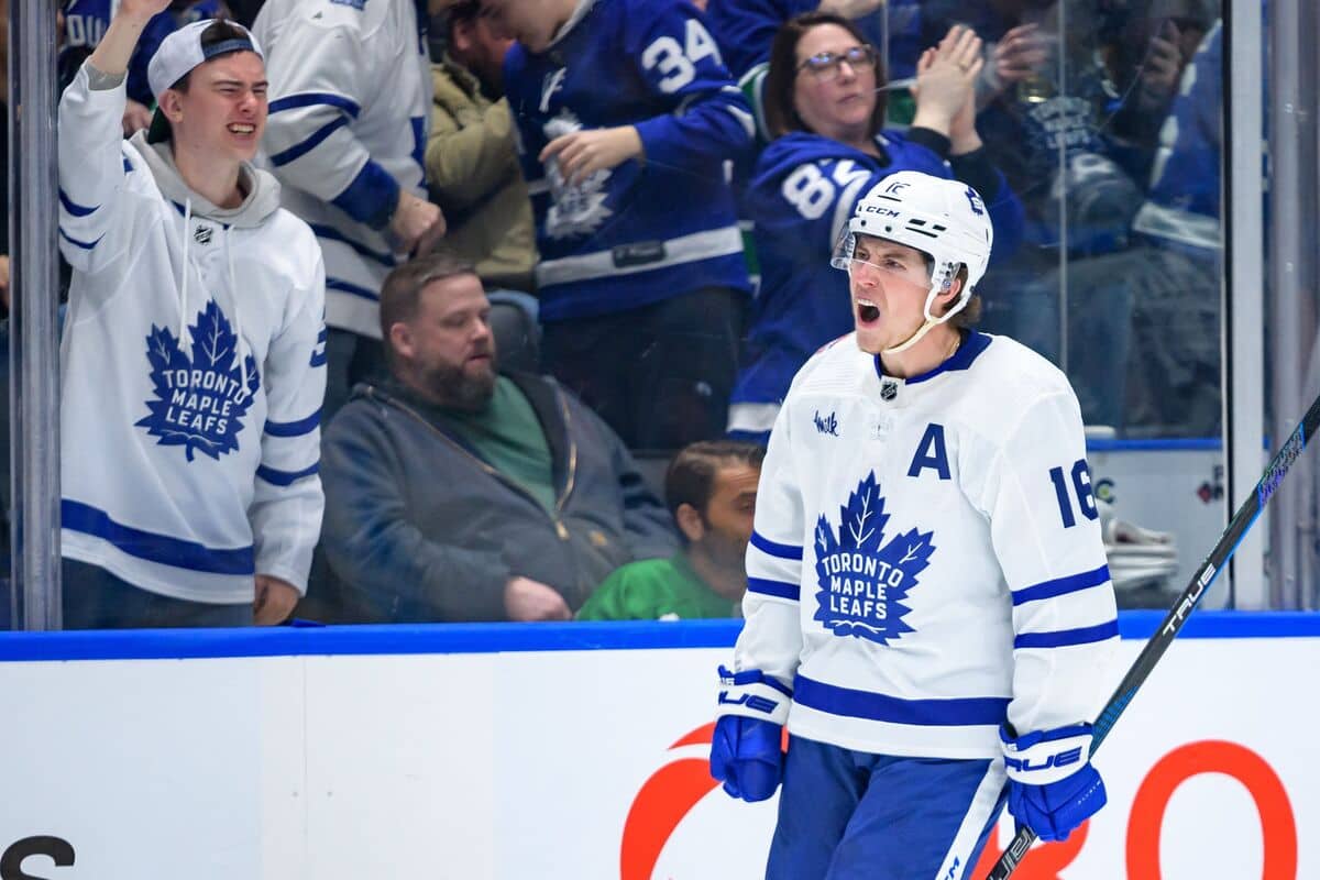Dossier Mitch Marner: Vegas serait l'&eacute;quipe &agrave; battre