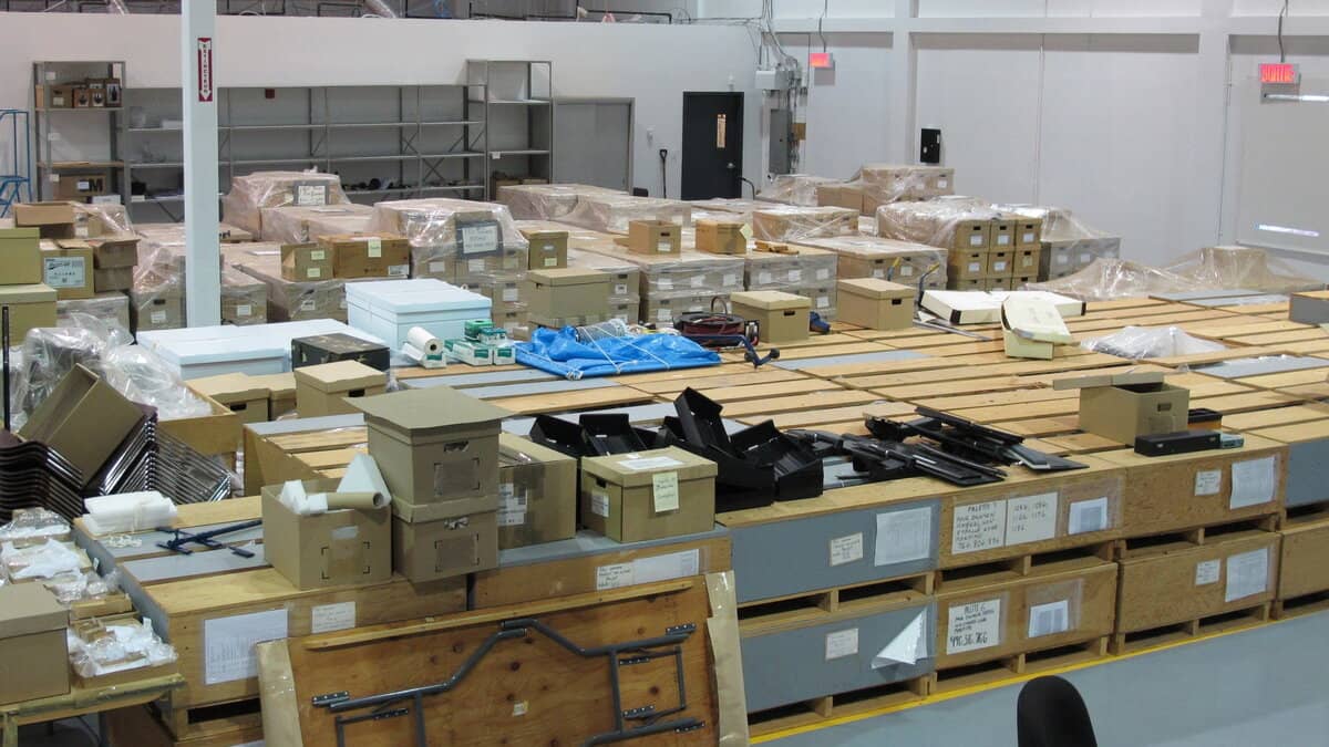 Parcs Canada: emballés depuis 16 ans, les artefacts ne peuvent pas prendre la route sans danger