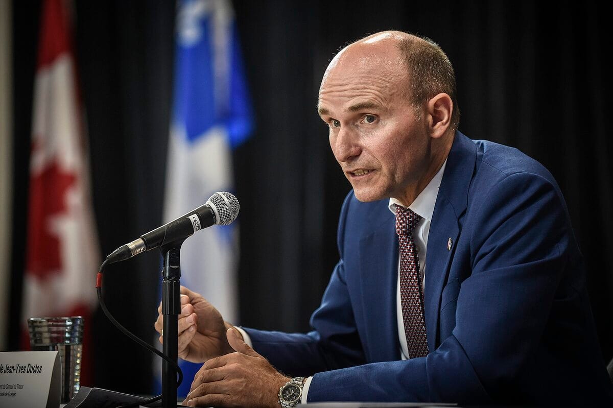 Le ministre JeanYves Duclos au repos forcé à la suite d’une embolie