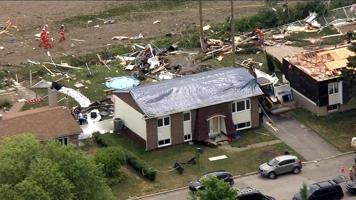Quatre tornades ont frappé le Québec lundi TVA Nouvelles