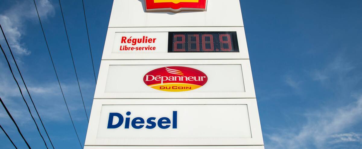 Le litre d’essence atteint 2,10$ à Montréal