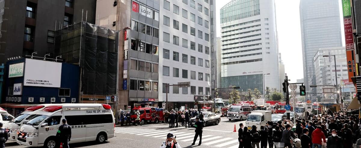 Japon: 27 morts présumés dans l'incendie d'un immeuble à Osaka