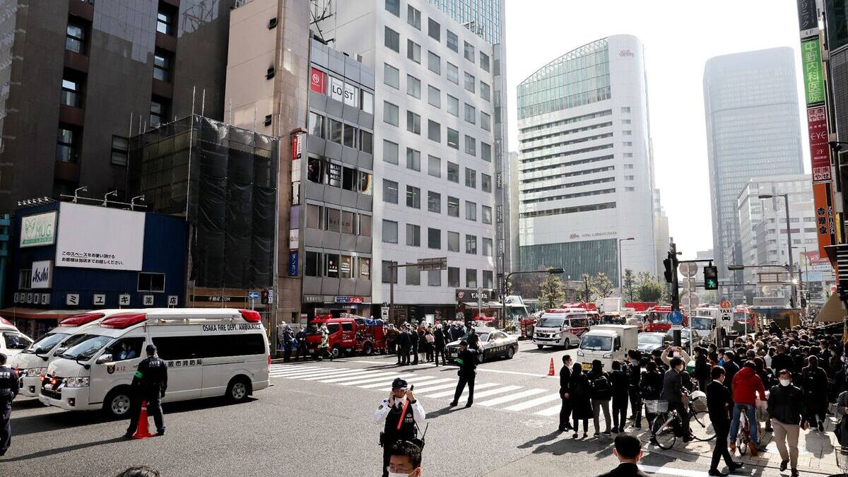 Japon: 27 morts présumés dans l'incendie d'un immeuble à Osaka