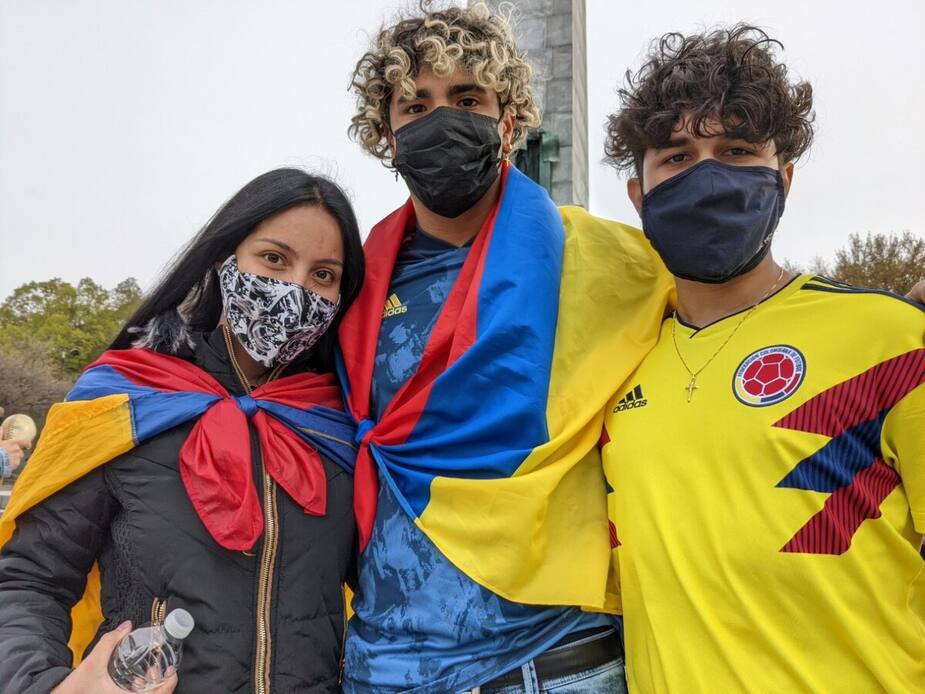 Image principale de l'article Les Colombiens manifestent à Montréal
