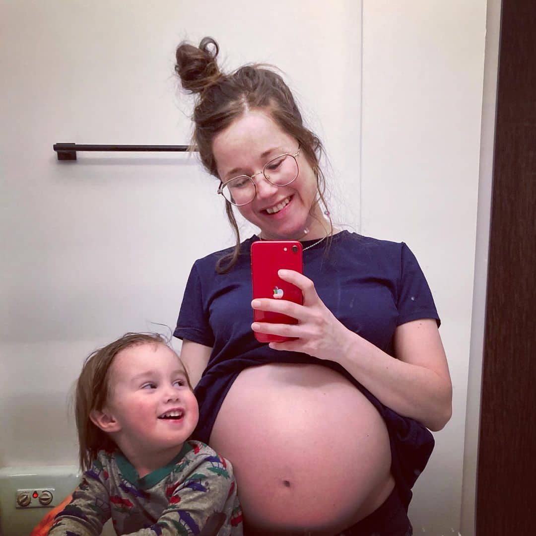 Éliane Gagnon a accouché de son deuxième enfant