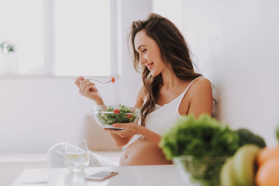 Image principale de l'article Être végétarienne et enceinte, c'est possible