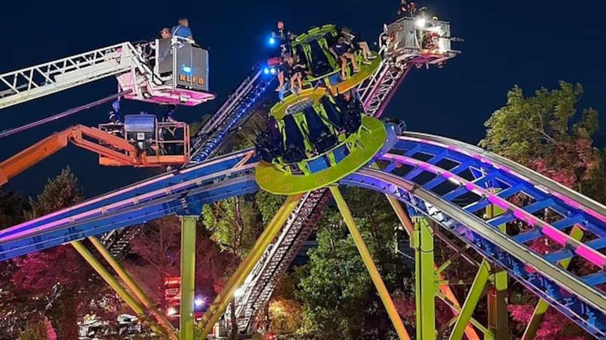 15 enfants coincés dans un manège à près de 15 mètres du sol à Long Island