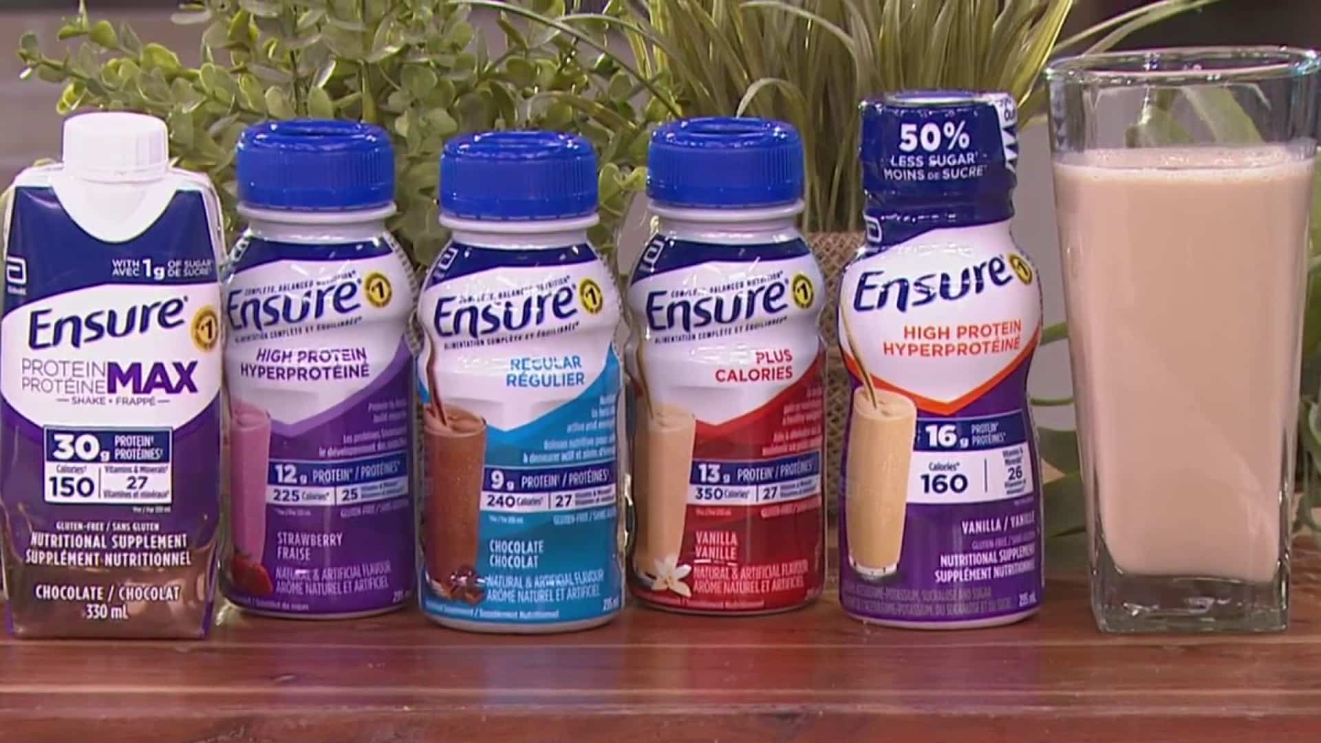  Ensure, pour vous aider à rester en bonne santé