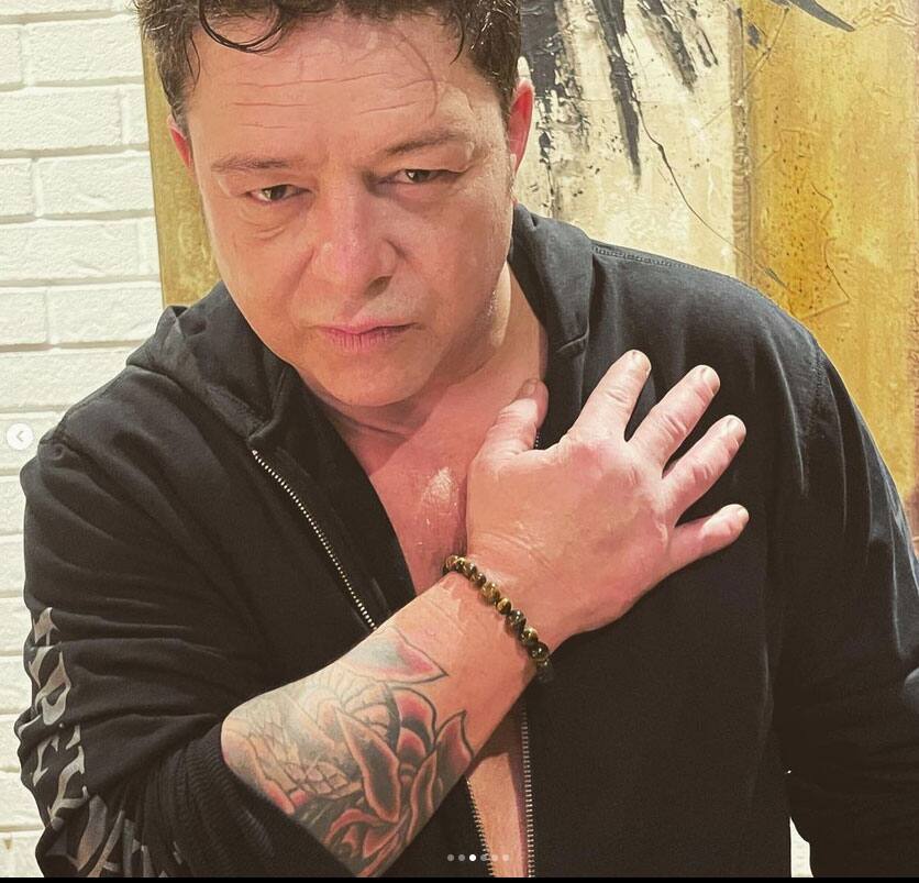 Photo en famille pour Éric Lapointe Le Journal de Québec