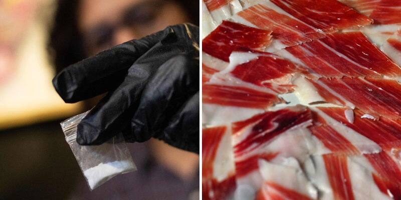 Coca&iuml;ne et jambon &agrave; gagner &agrave; la loterie de No&euml;l