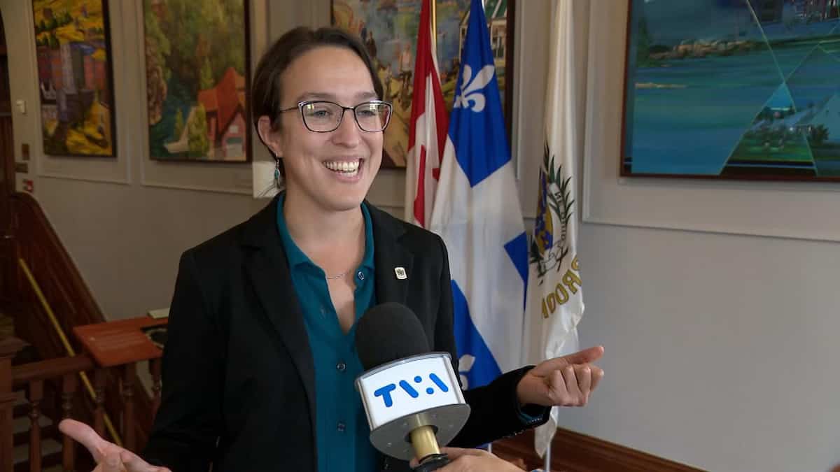Assermention de la nouvelle mairesse de Sherbrooke