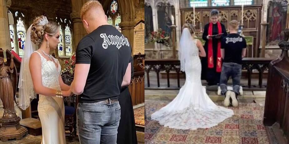 Image principale de l'article Un gars se marie en jeans et en t-shirt