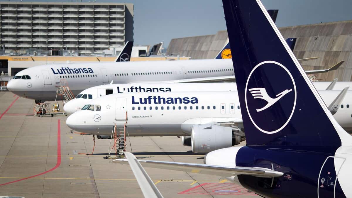 Face à une grève, Lufthansa annule la quasi totalité de ses vols en Allemagne