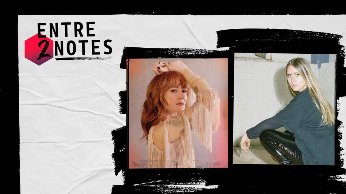 "Entre 2 notes" on QUB music: Mara Tremblay and Lydia Képinski with an open heart 1