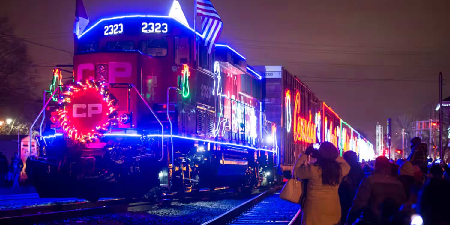 Voici où et quand voir le Train de Noël