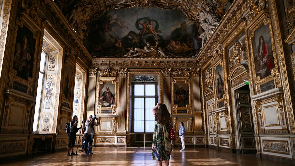 Nine months after the Louvre burglary, the Apollon gallery reopens, without its jewels Nine months after the Louvre burglary, the Apollon gallery reopens, without its jewels
