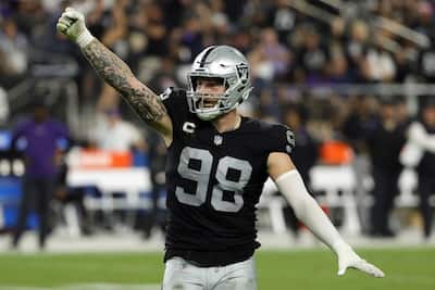Maxx Crosby si è divertito con i Raiders, dopo lo scambio avvenuto che ha fatto male a paraître i Ravens.