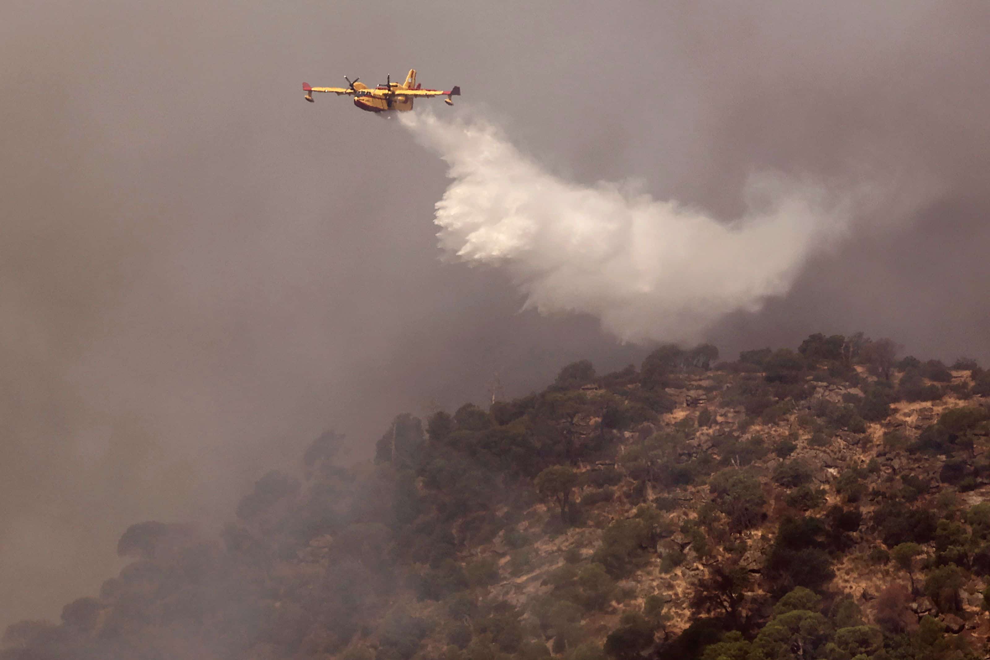 In Madrid, fires invade the holidays of foreign tourists
