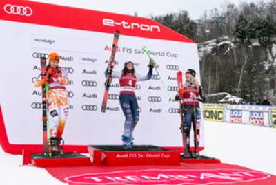 Doppietta per l'italiana Federica Brignone ai Mondiali di Tremblant