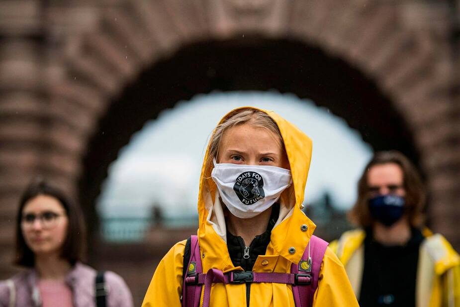 Image principale de l'article Greta Thunberg se moque des conspirationnistes