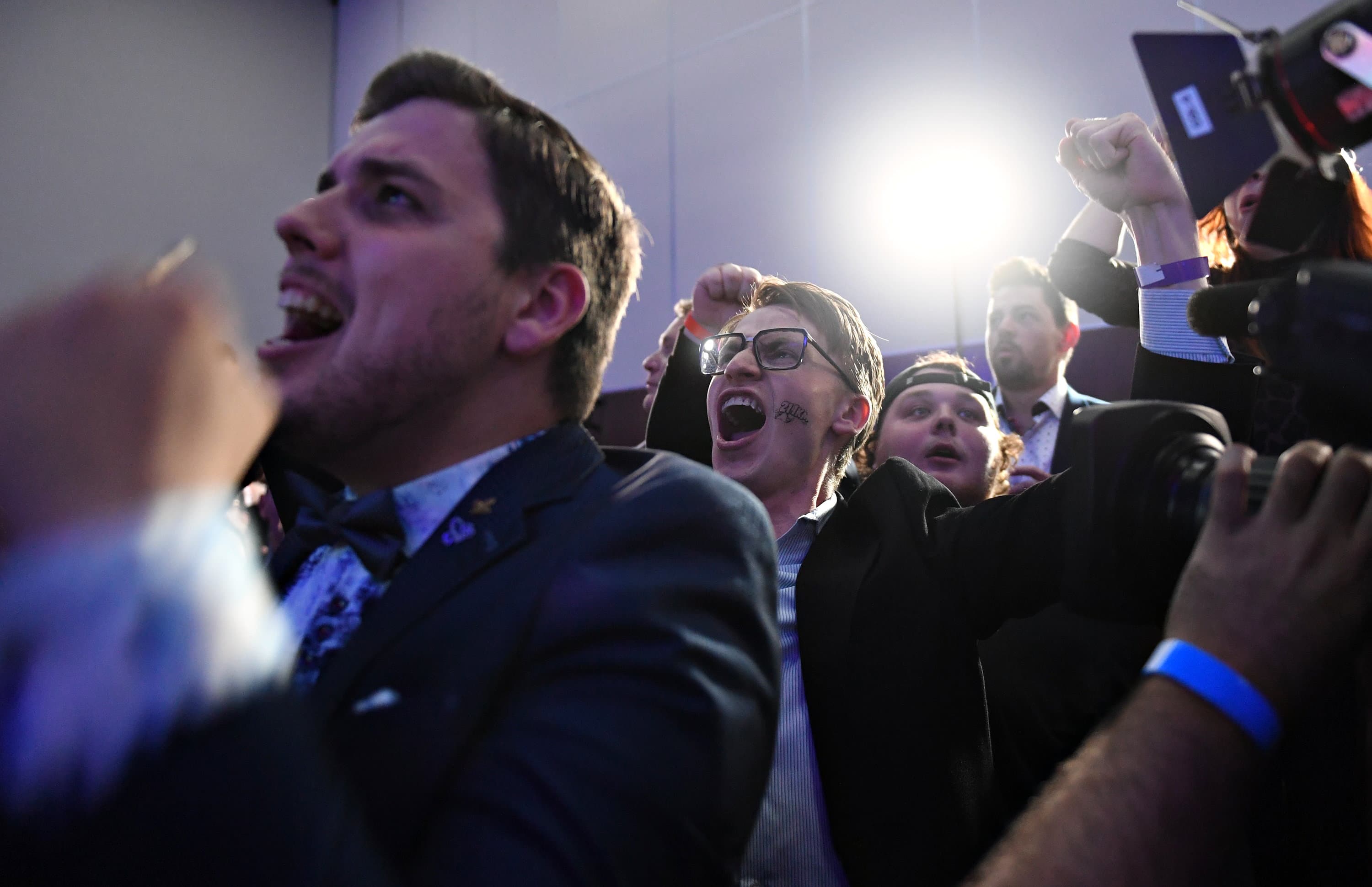 Chez les conservateurs, c'était comme un Noël bleu foncé