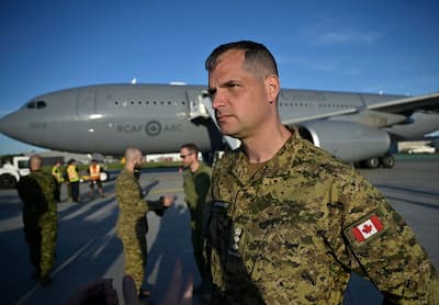 Operation Reassurance: Many soldiers from Valcartier land in Latvia