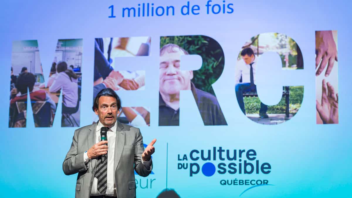 Autiste et majeur: Québecor donne 1 million $ à la fondation de Sophie Prégent et Charles Lafortune