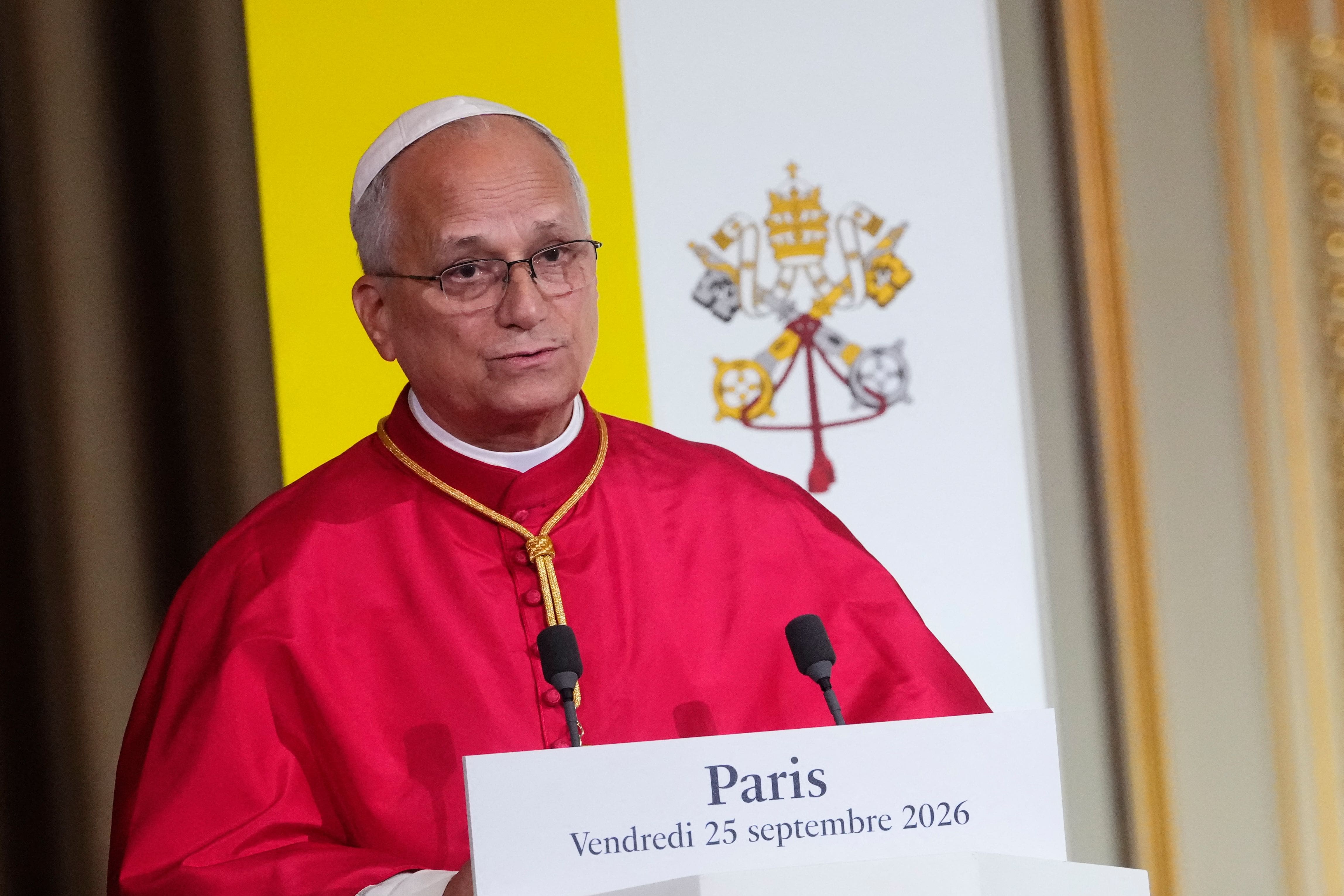 Discours à Paris: le pape Léon XIV met en garde contre les dérives de l'IA
