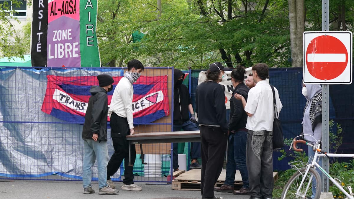 Injonction de l’UQAM: les manifestants dénoncent «un démantèlement déguisé»