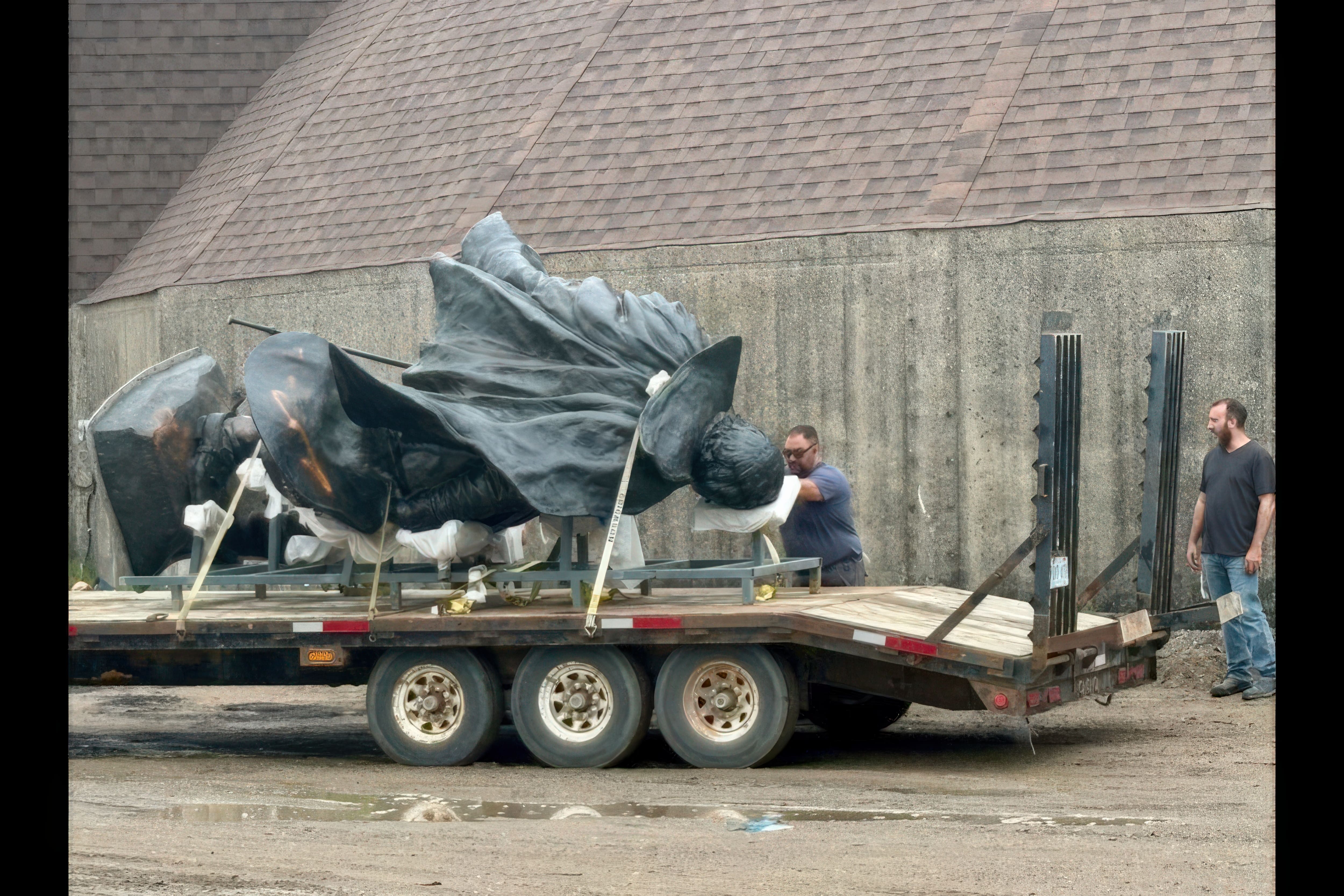La Société historique de Montréal demande à la mairesse de rapatrier la statue de Champlain