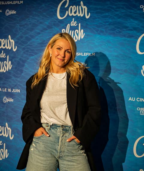 Véronique Cloutier was at the premiere of the film.
