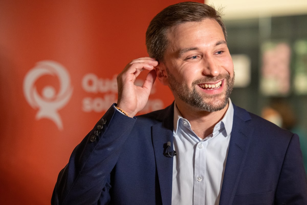 Gabriel Nadeau-Dubois devient papa