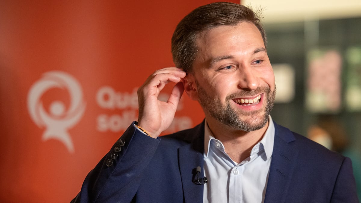 Gabriel Nadeau-Dubois devient papa