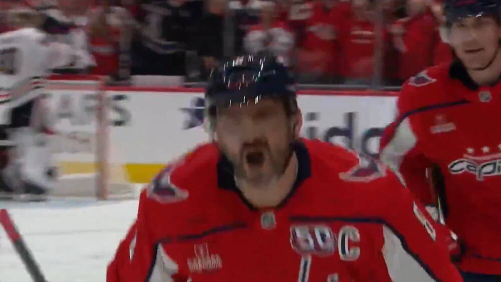 Plus qu'un! Alex Ovechkin égale le record de Gretzky!