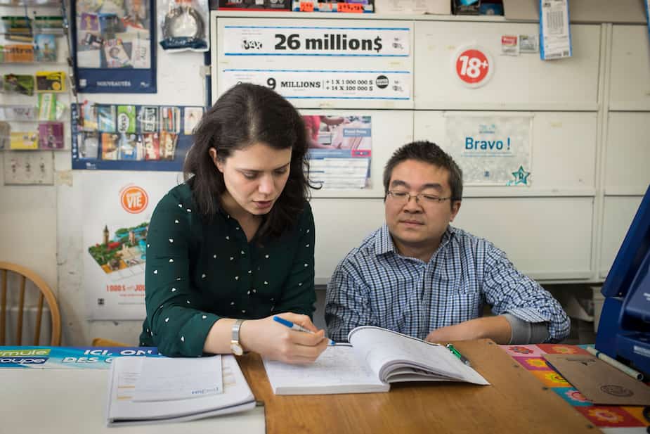 Image principale de l'article Apprendre le français aux commerçants allophones