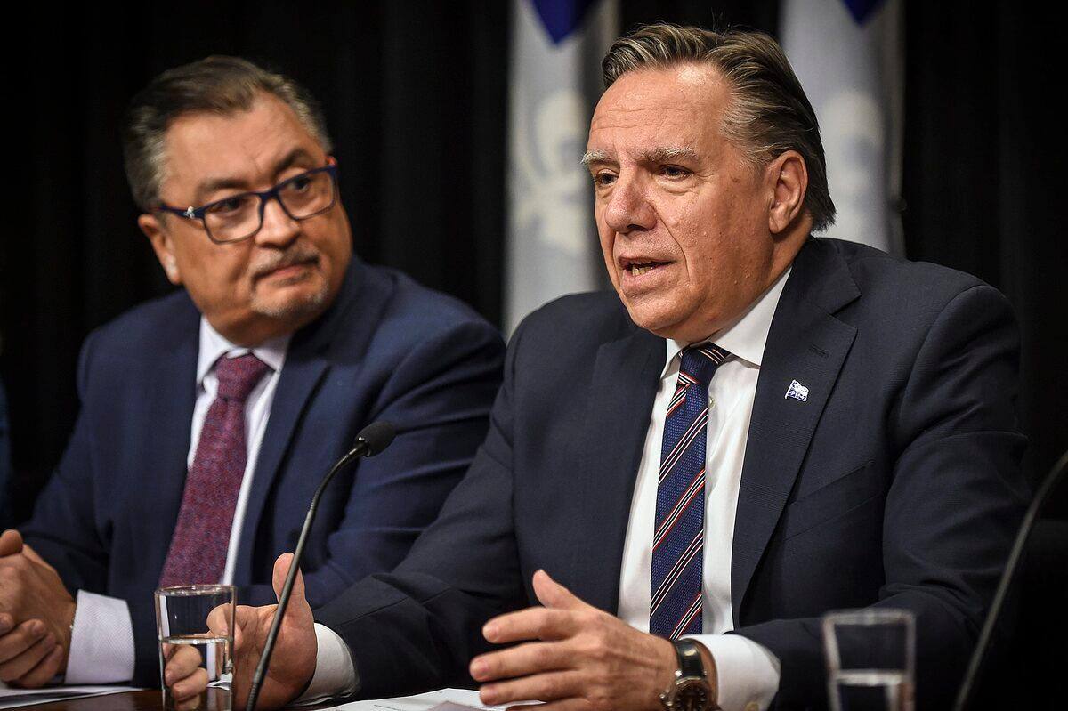 Conference De Presse Legault En Direct / Covid 19 Quebec ...