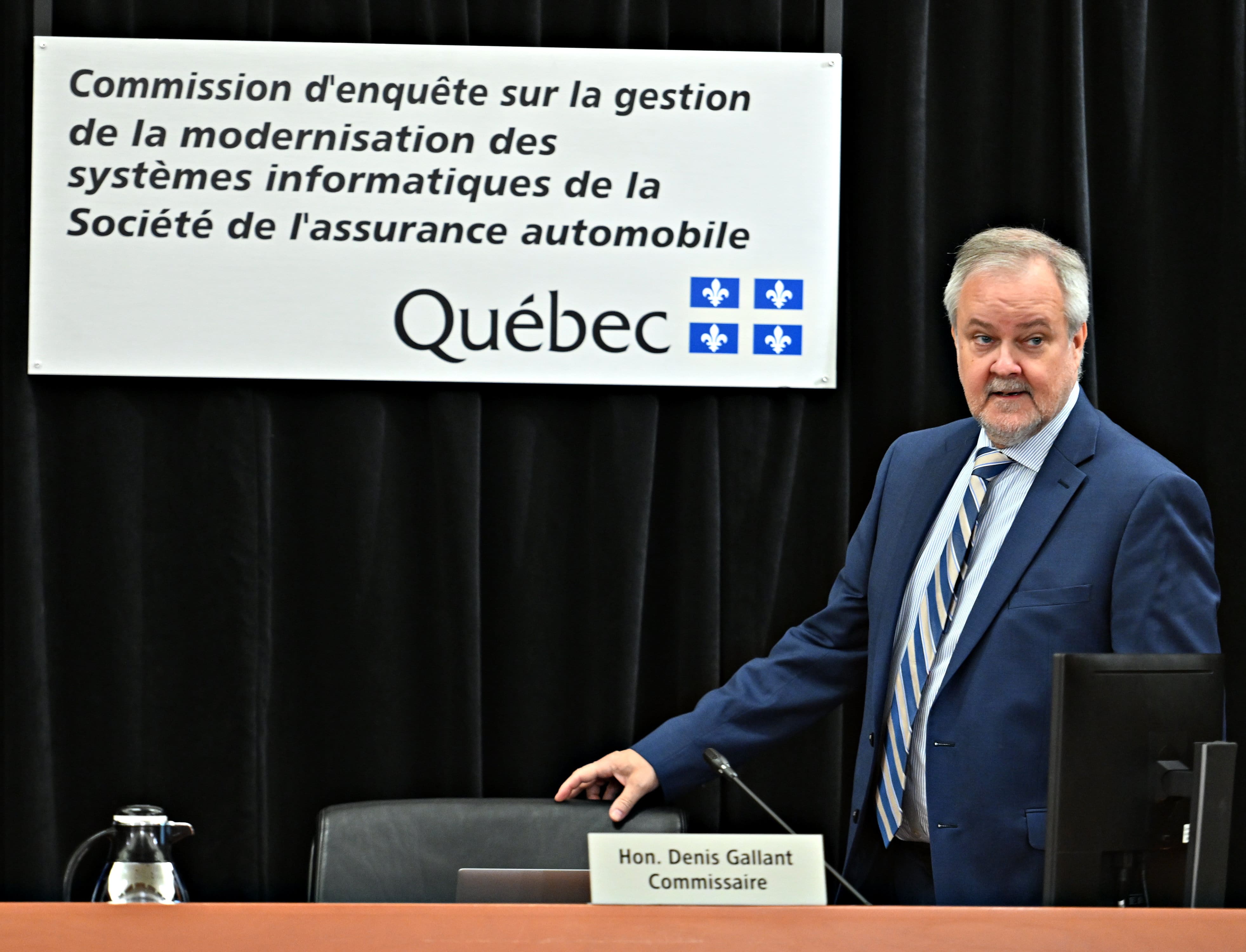 Le commissaire Denis Gallant a rendu public son rapport lundi.