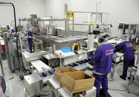 Theobroma a plus que triplé son espace de production en déménageant ses opérations dans une usine du parc industriel de Saint-Augustin-de-Desmaures.