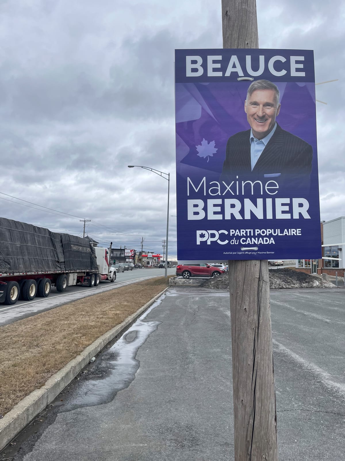 Le chef du Parti populaire du Canada, Maxime Bernier.