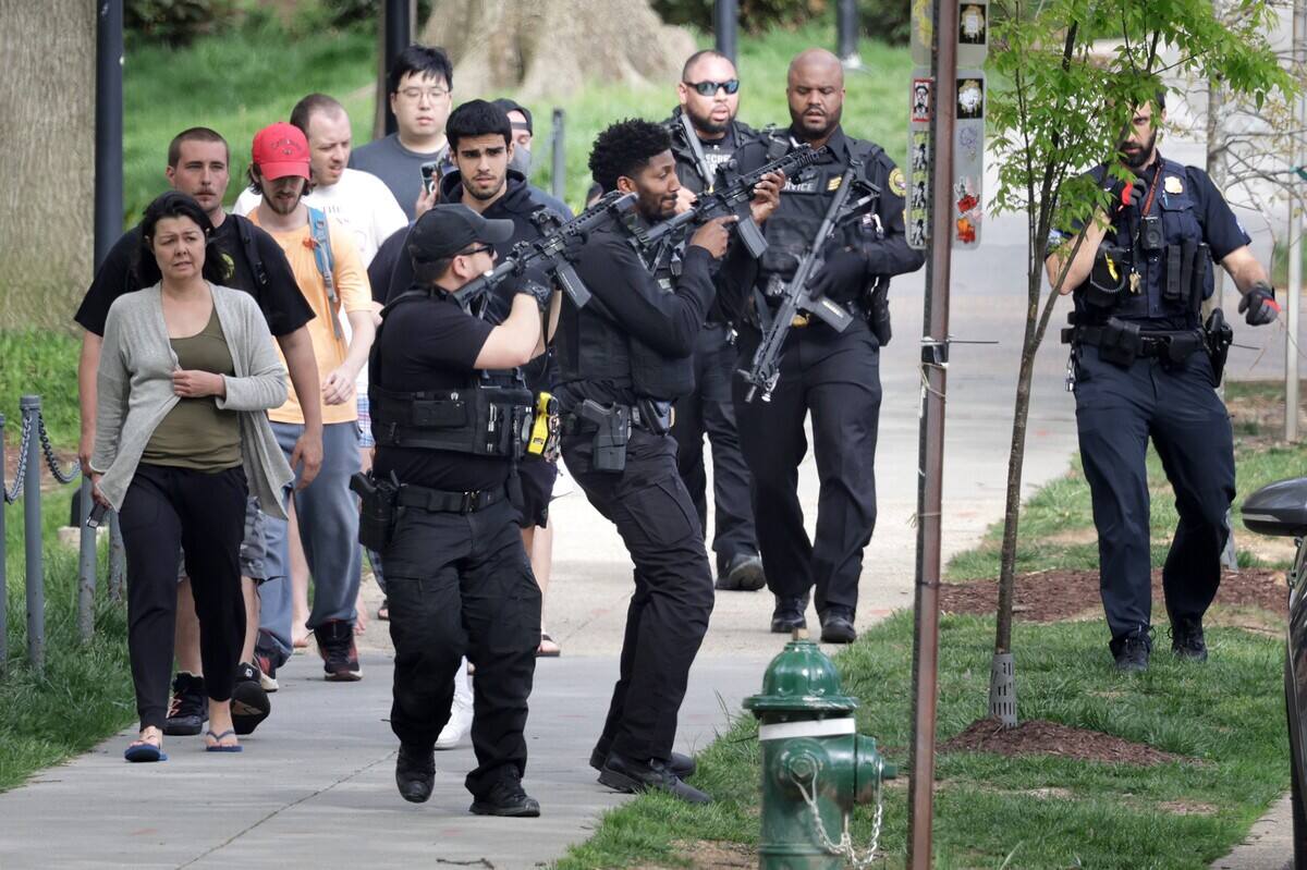 Fusillade et gros d&eacute;ploiement policier dans un quartier de Washington