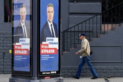 Élections sans suspense: le parti de Vladimir Poutine en tête dans les territoires ukrainiens annexés