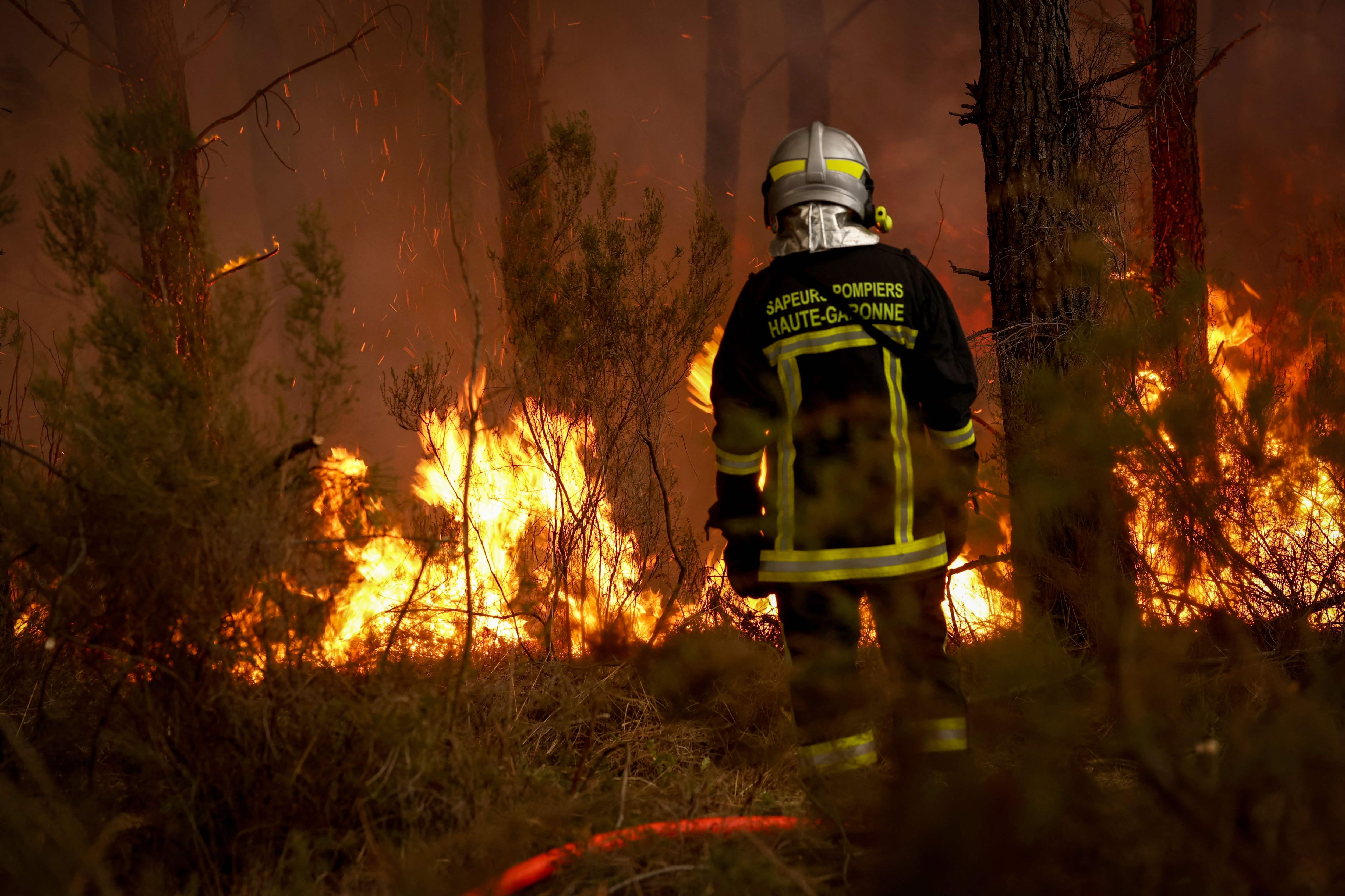 France: the megafire in Gironde “stabilized” but feared resumption, Macron expected on site