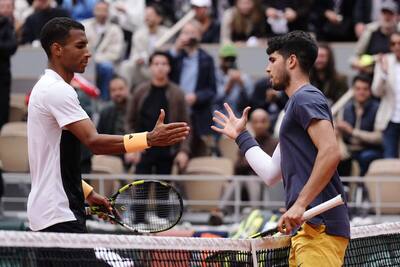 Eliminado en octavos de final en Roland-Garros: mermado físicamente ante Carlos Alcaraz, Félix Auger-Aliassime hace las maletas