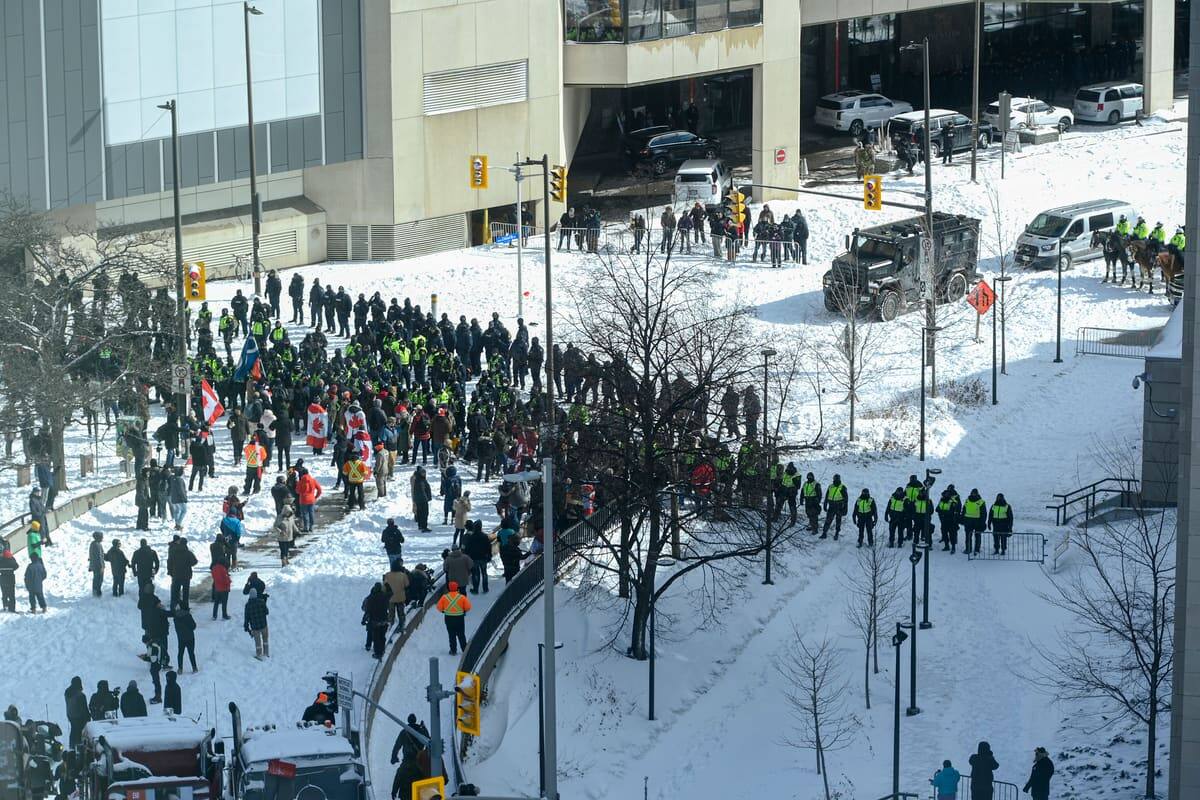 Intervention &agrave; Ottawa: un &laquo;important point tournant&raquo; dans l&rsquo;occupation