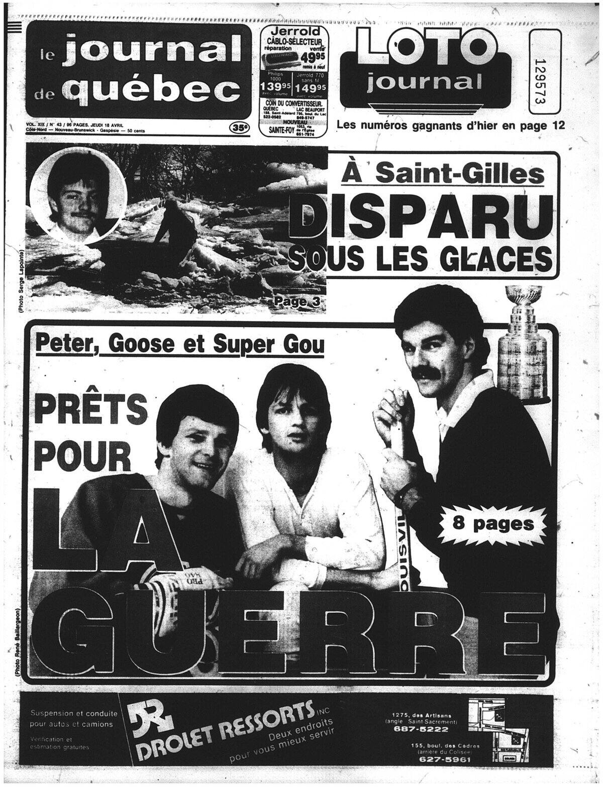 30 ans plus tard, à quoi ressemblerait la rivalité Canadiens-Nordiques ...