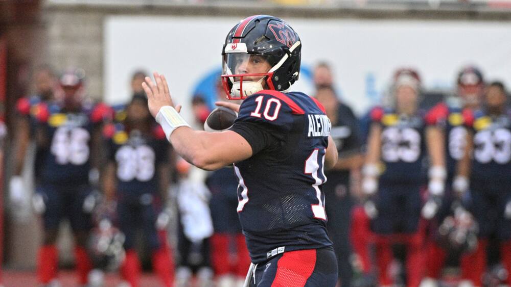 Victoire des Alouettes et record pour Davis Alexander