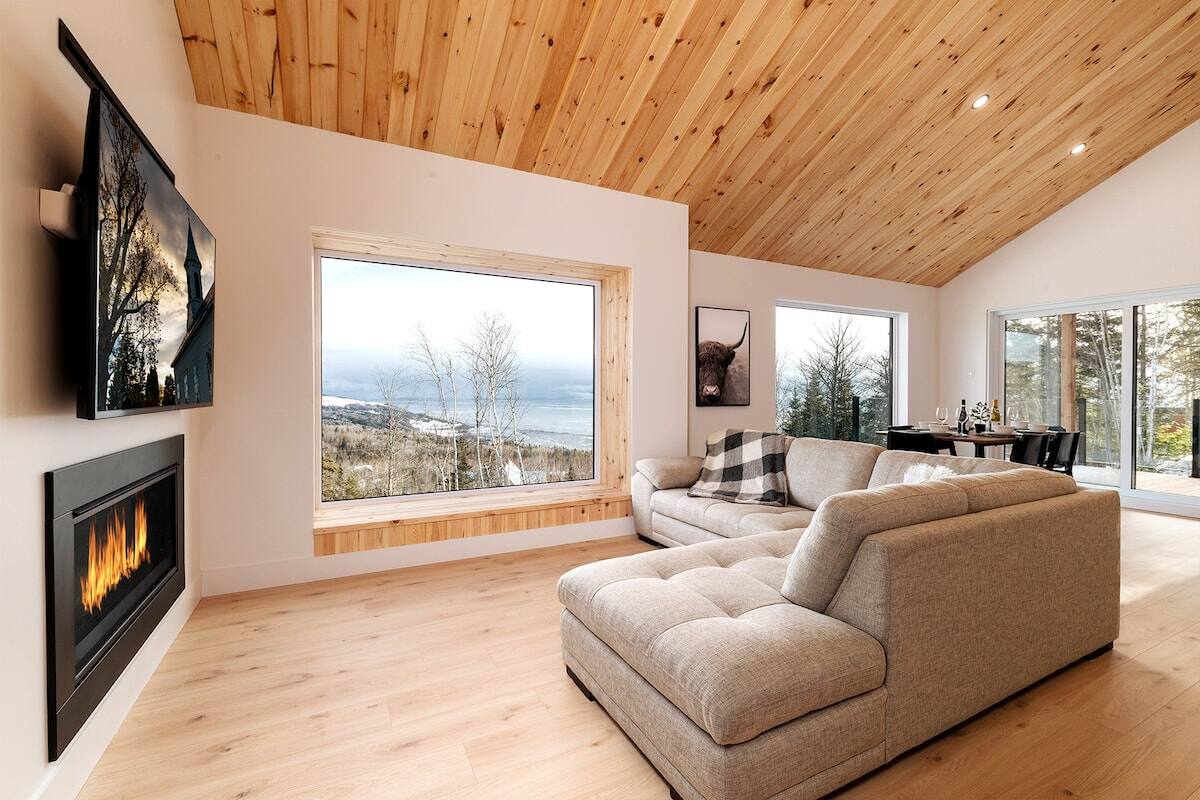 5 Airbnb pour passer la nuit près des pistes de ski du Massif dans Charlevoix Silo 57