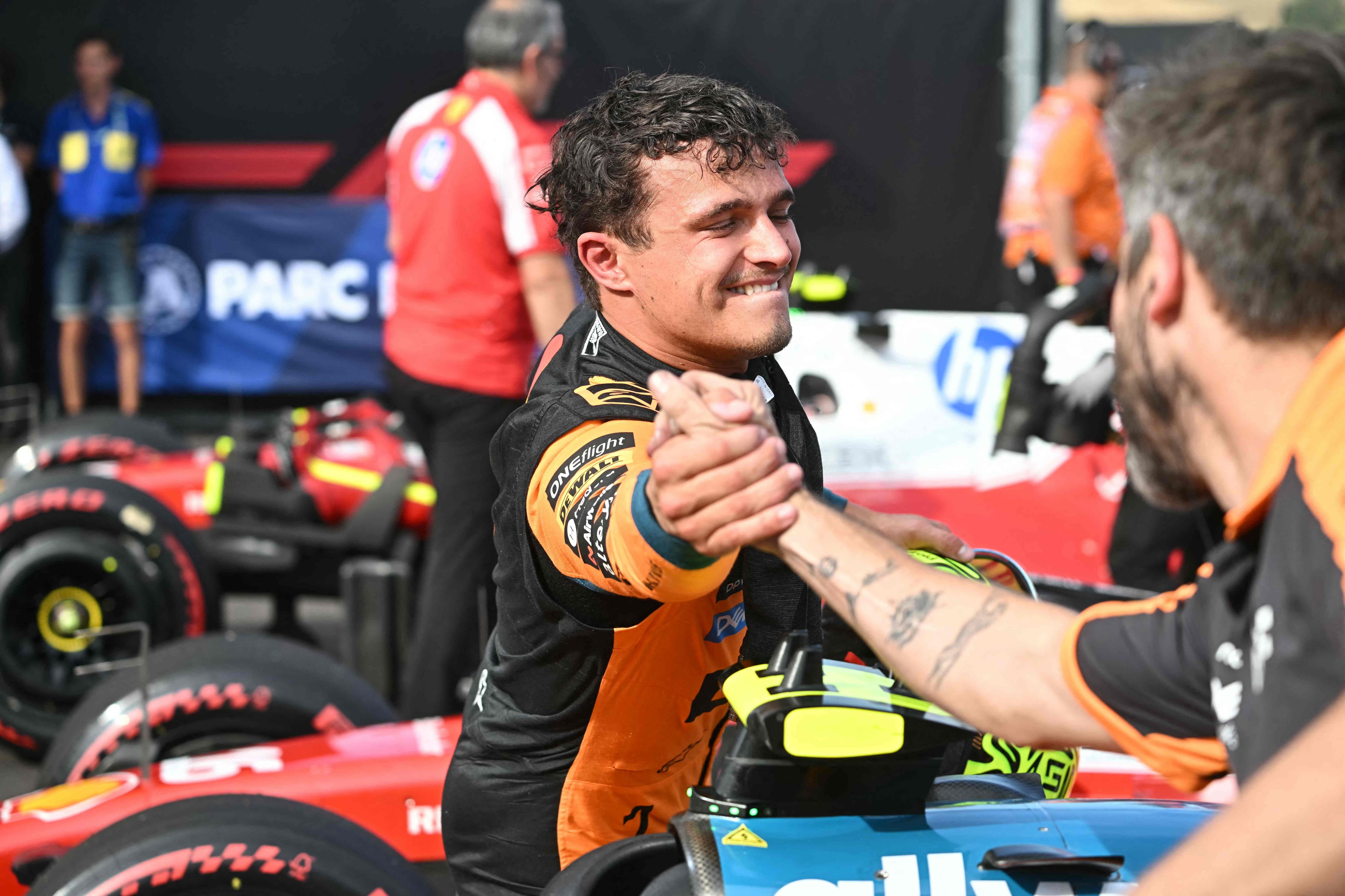 Lando Norris décroche la pole position en Hongrie